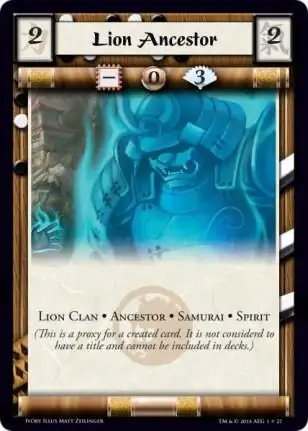 Ancestor lion