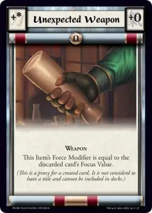 Unexpected Weapon