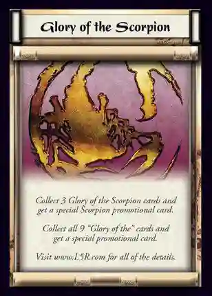 GLORY OF THE SCORPION