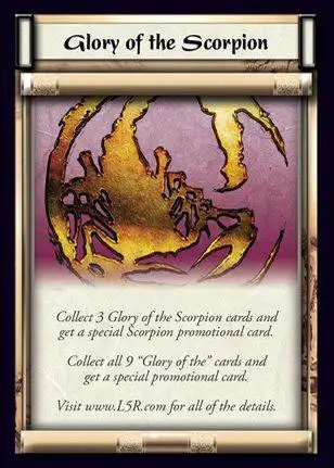GLORY OF THE SCORPION