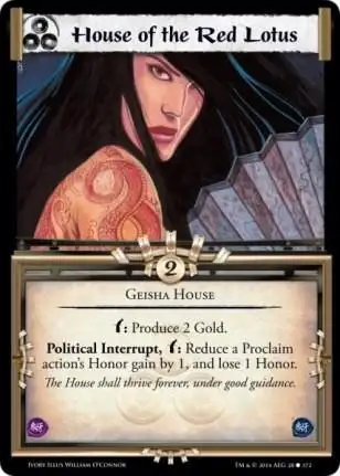 House of the Red Lotus FOIL