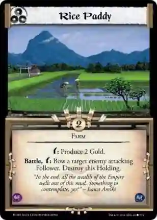 RICE PADDY FOIL