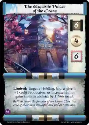 The Exquisite Palace of the Crane FOIL (Both sides)