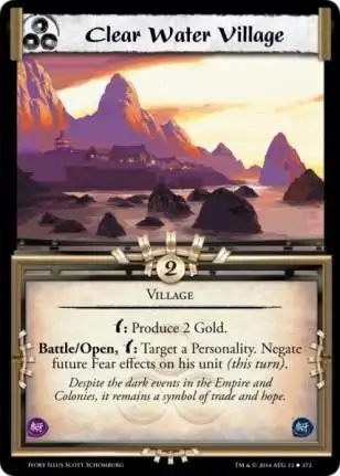 Clear Water Village FOIL