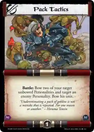 Tactics Foil pack