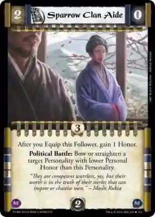Sparrow Clan Aide FOIL