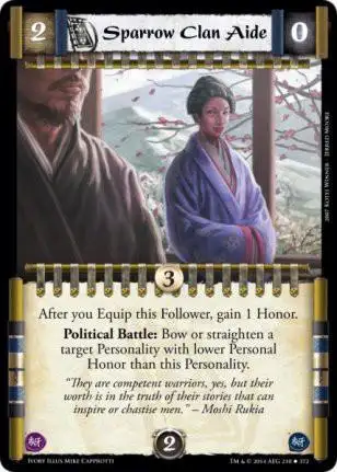 Sparrow Clan Aide FOIL