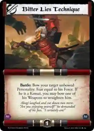 Bitter Lies Technique