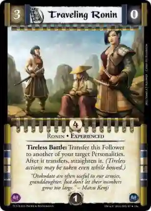 Traveling Ronin Exp