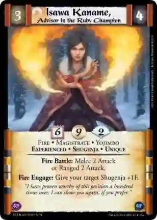 Isawa Kaname Exp, Advisor to the Ruby Champion FOIL