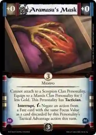 Aramasu's Mask FOIL