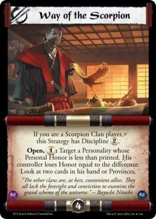 Way of the scorpion foil