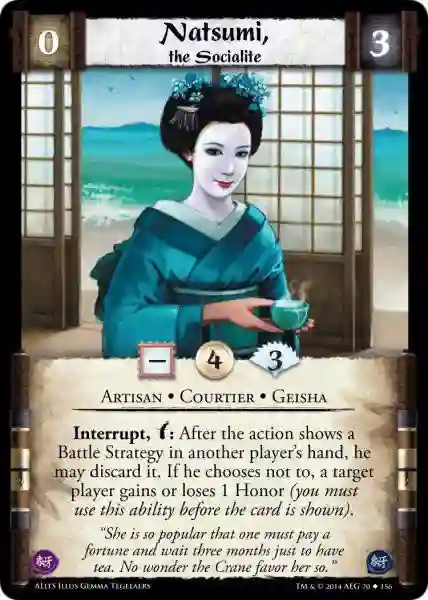Natsumi, The Socialite
