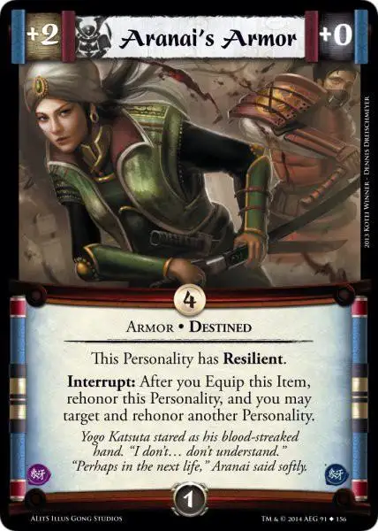 Aranai's Armor