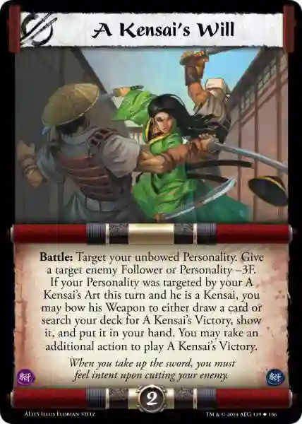 A Kensai's Will