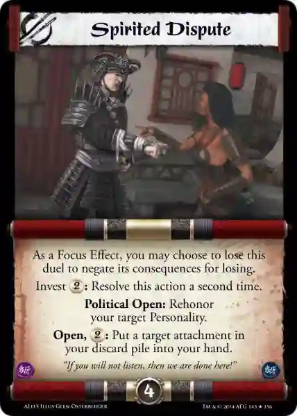 Spirited Dispute