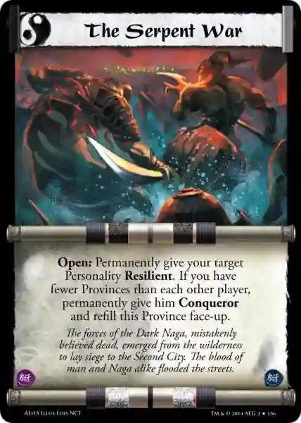 The Serpent War FOIL