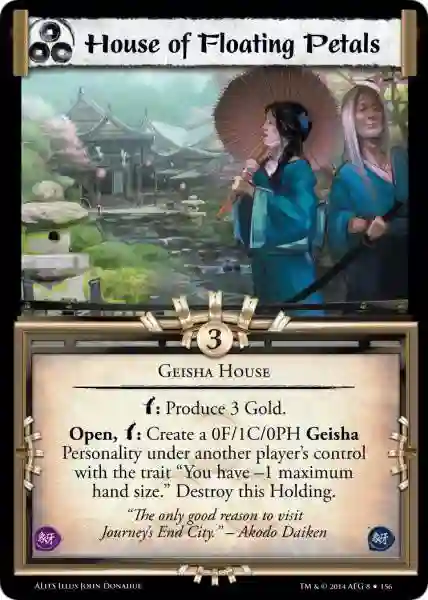 House of Floating Petals FOIL