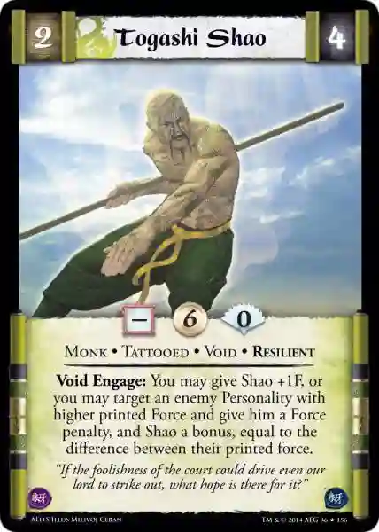 Togashi Shao Foil
