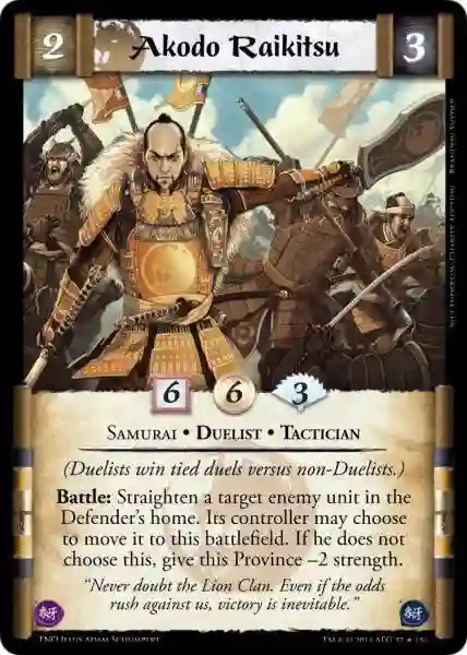Akodo Raikitsu