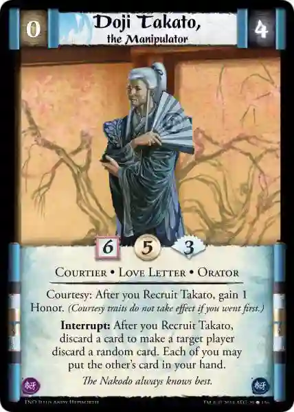 Doji Takato, The Manipulator