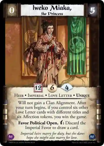 Iweko Miaka, The Princess