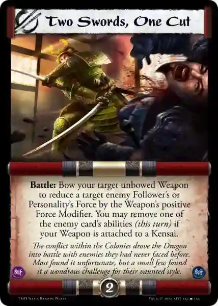 Two Swords, One Cut