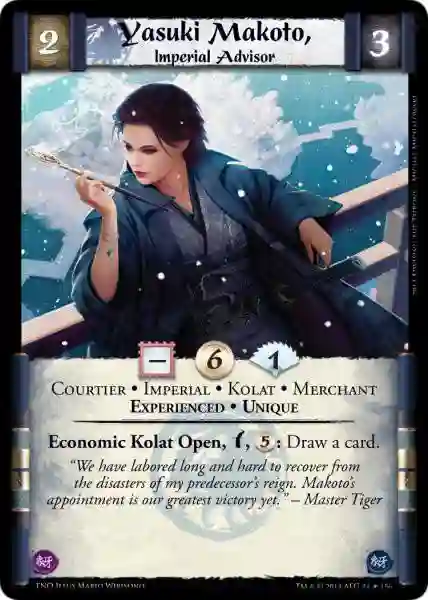Yasuki Makoto, Imperial Advisor Fail