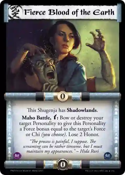 Fierce Blood of the Earth FOIL