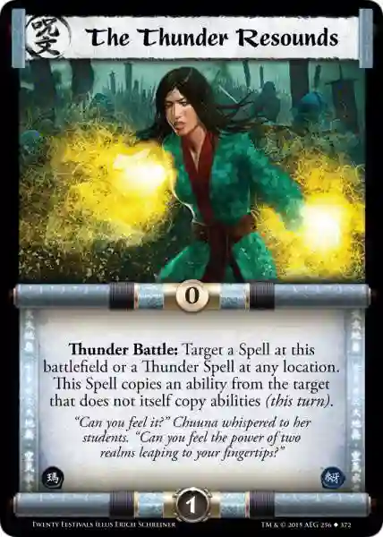 The Thunder Resounds
