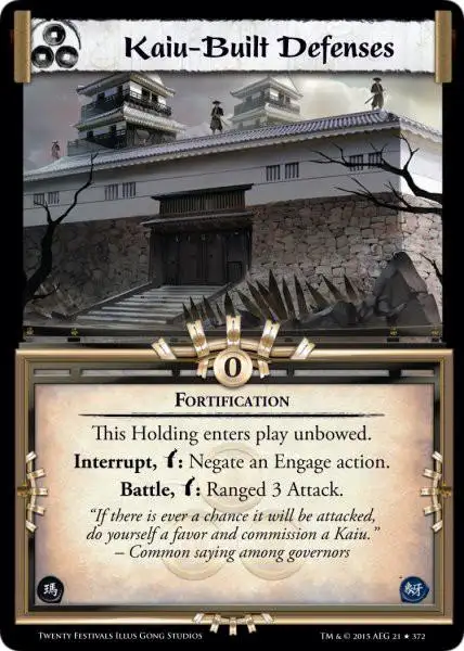 Kaiu-Built Defenses Foil