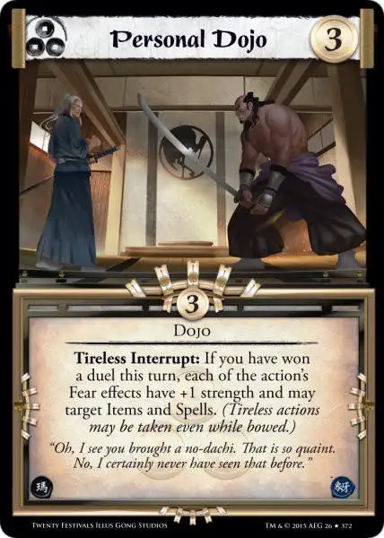 Personal Dojo FOIL