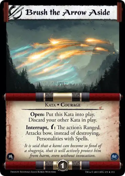 Brush The Arrow Aside FOIL