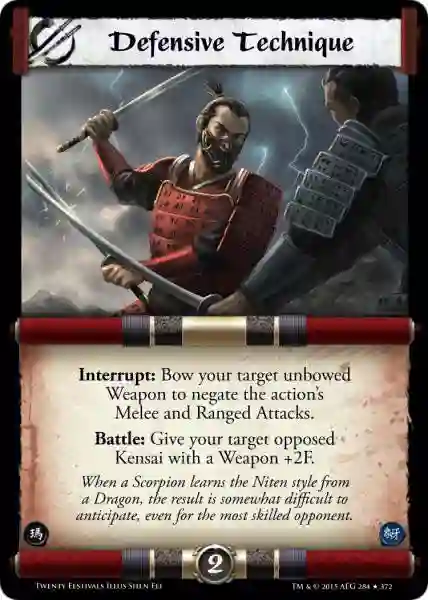 Defensive Technique Fail