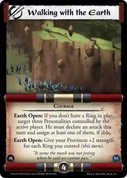 Walking with the Earth FOIL