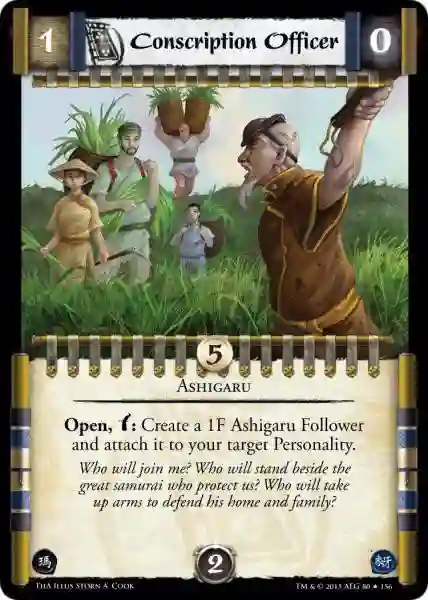 Conscription Officer Foil