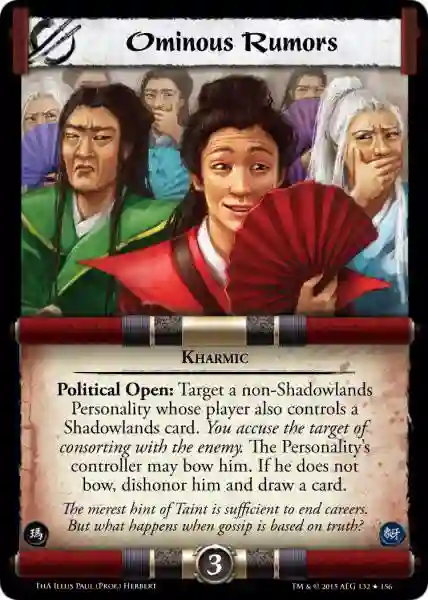 Ominous Rumors FOIL