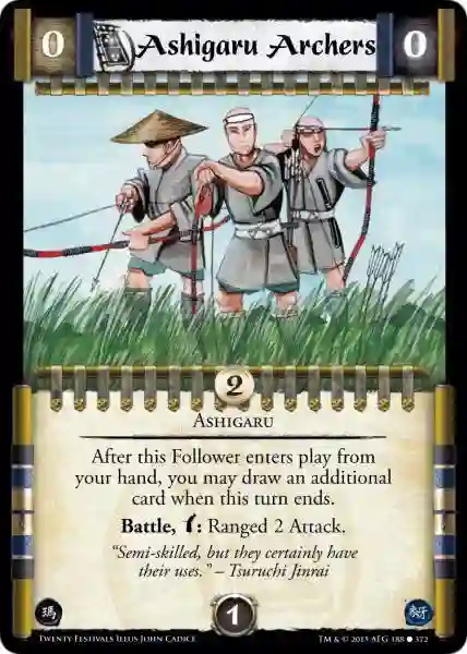 Ashigaru Archers FOIL