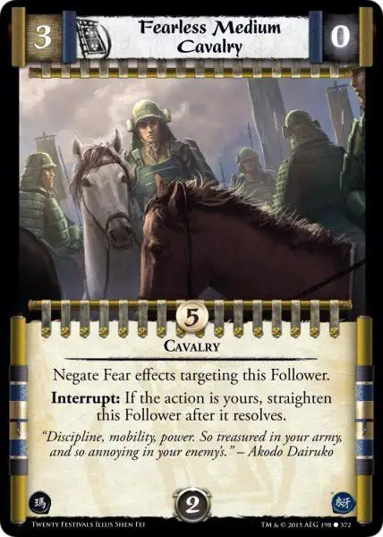 Fearless Medium Cavalry Fail