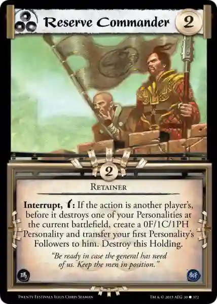 Reserve Commander FOIL