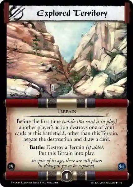 Explored Territory FOIL
