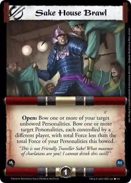 Sake House Brawl FOIL