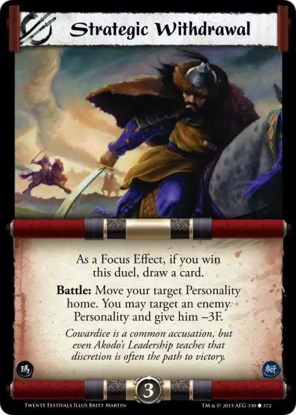 Strategic Withdrawal FOIL