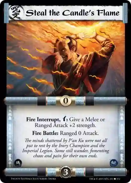 Steal the Candle's Flame FOIL