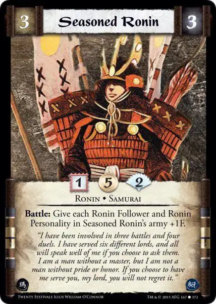 Seasoned Ronin FOIL