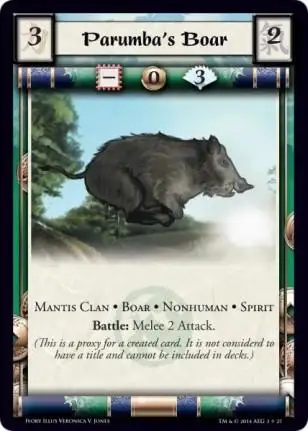 Parumba's Boar