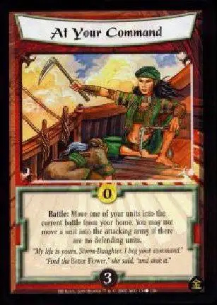 At Your Command (Francés)