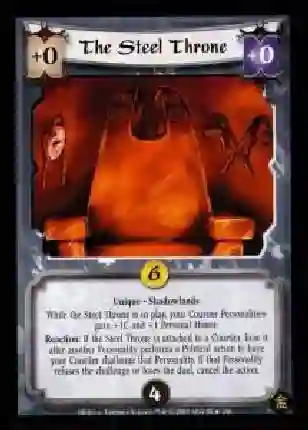 The Steel Throne (French)
