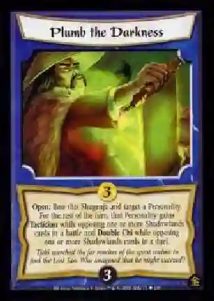 Plumb The Darkness (Francés)