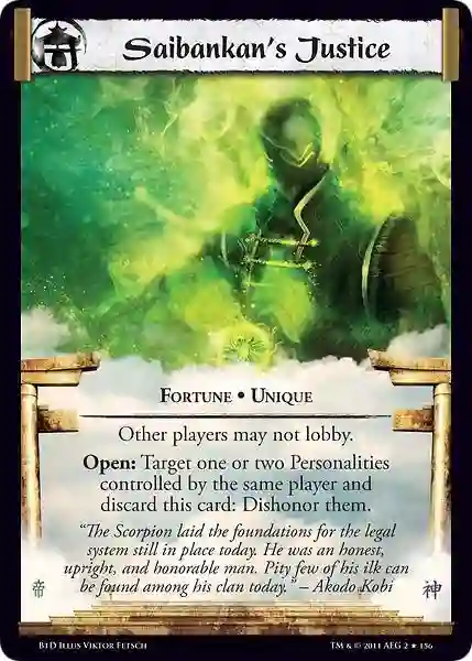 Saibankan's Justice (Spanish)
